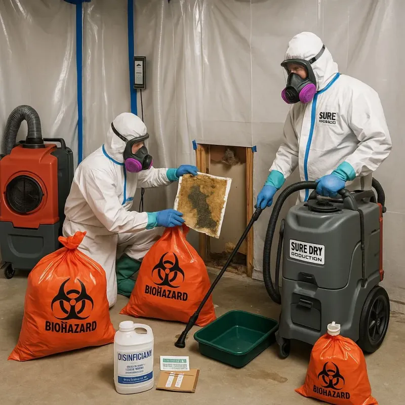 Contaminated Water Handling Protocols process in Cameron Park, TX